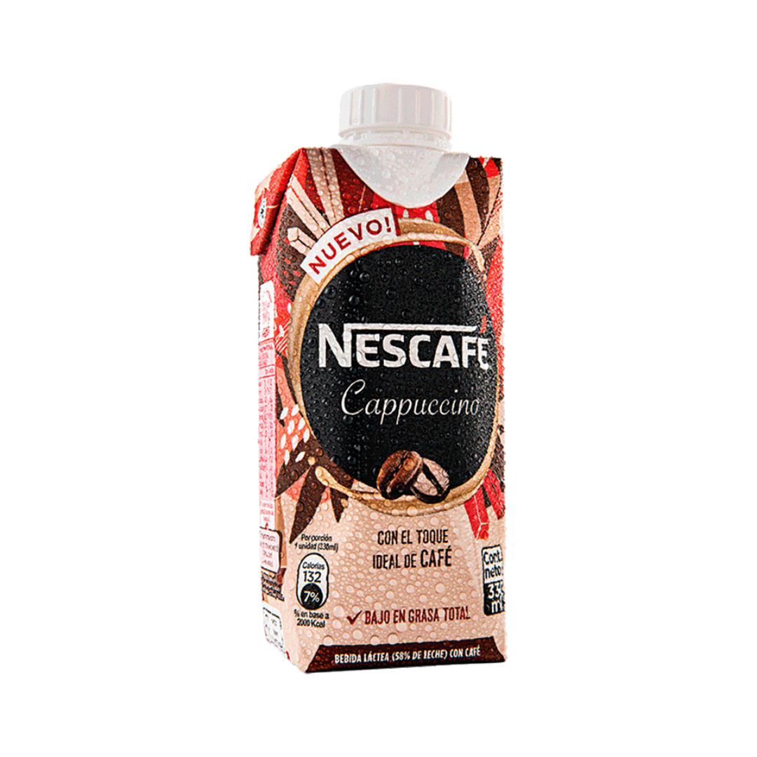 Café con Leche Cappuccino Nescafé 330 Ml