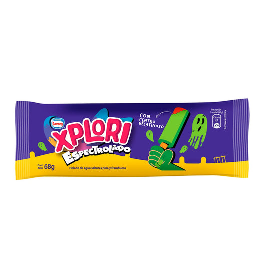 Helado Savory Xplori  Espectrolado 68 Gr