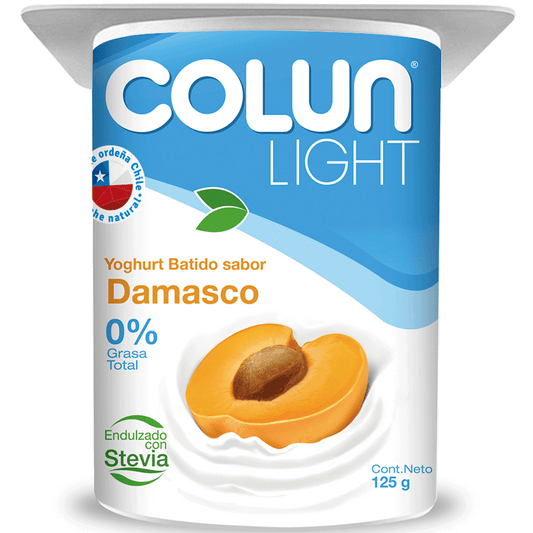 Yoghurt Batido Light Colun Damasco 125 Gr