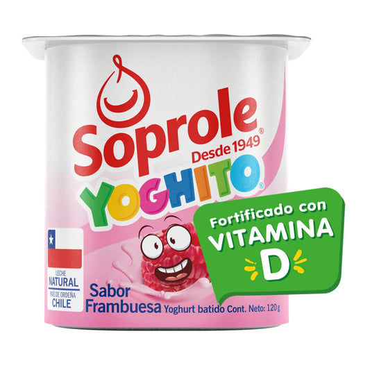 Yoghurt Yoghito Frambuesa Soprole 120 Gr