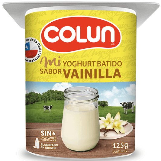 Yoghurt Colun Vainilla 125 Gr