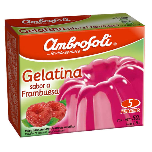 Gelatina Frambuesa Ambrosoli 50 Gr