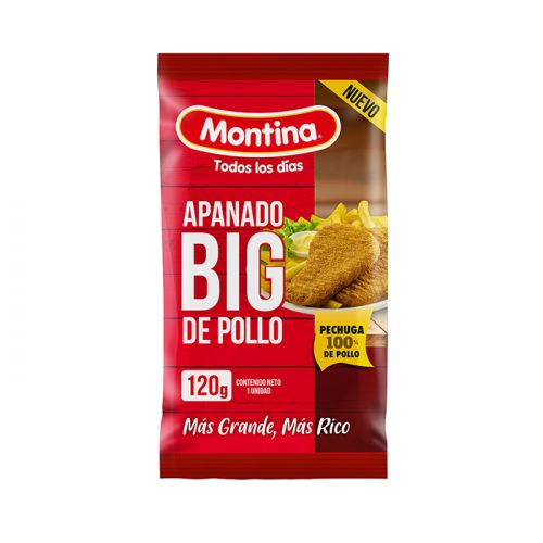 Apanado Big Pollo Montina 120 Gr