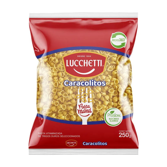 Caracolitos Lucchetti 250 Gr