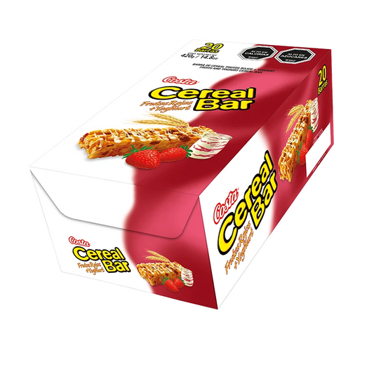 Barra de Cereal Cereal Bar Frutos Rojos + Yoghurt 20 un 420 g