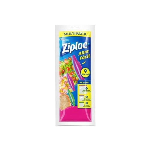 Bolsas Ziploc 9 Un