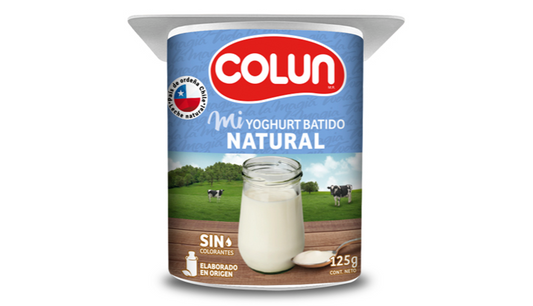 Yogurt Batido Colun Natural 125 Gr