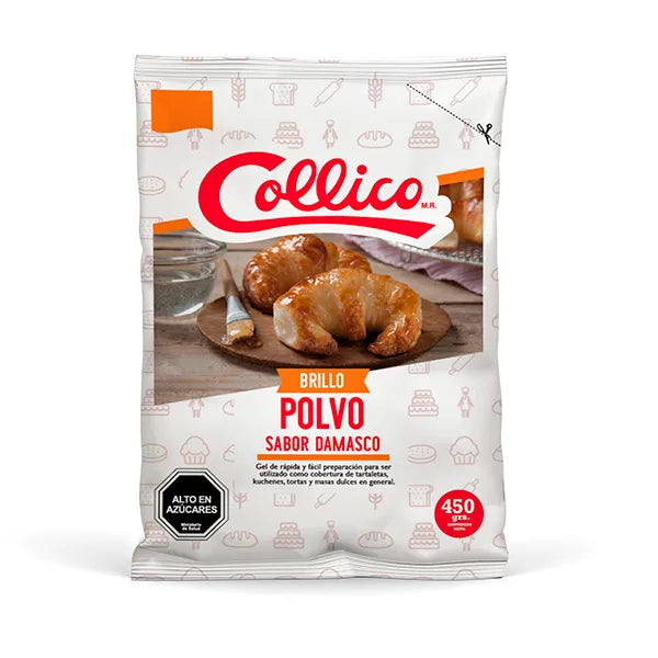 Brillo Polvo Sabor Damasco Collico 400 Gr