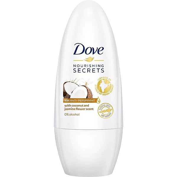 Desodorante Roll On Dove Mujer Secrets Coco 50 Ml