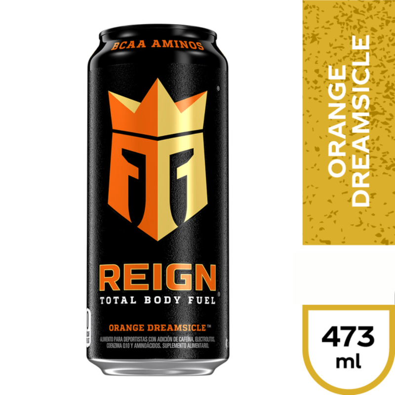 Bebida Energética Reign Orange 473 Ml