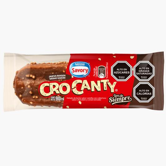 Helado Crocanty Vainilla Savory 90 ml