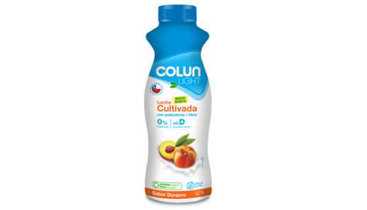 Leche Cultivada Colun Durazno 1Lt