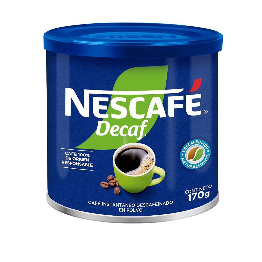 Café Nescafé Decaf Tarro 170 g
