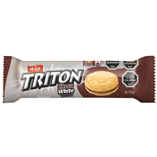 Galletas Triton Choco White 126 Gr