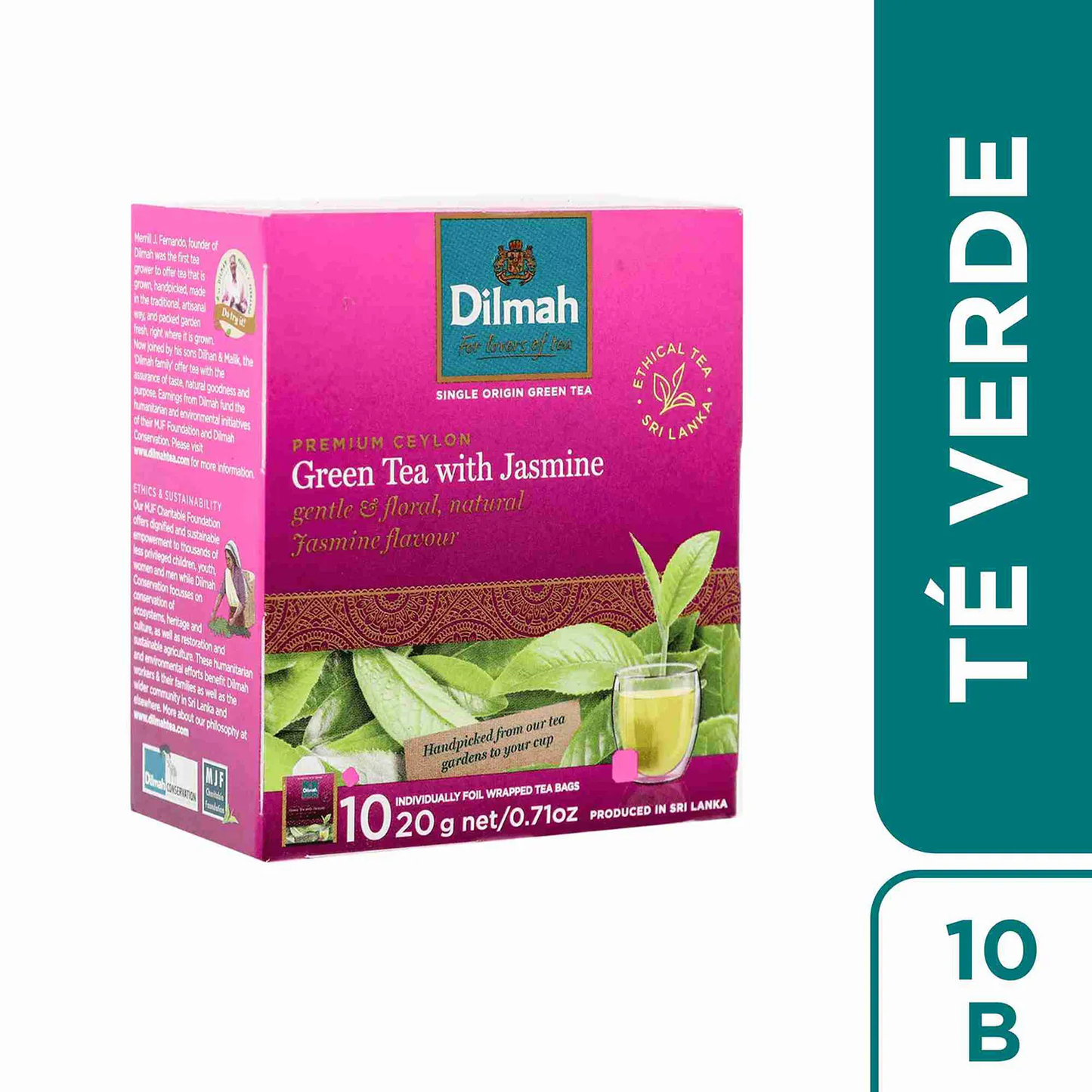 Té With Jasmine Dilmah 10 Un