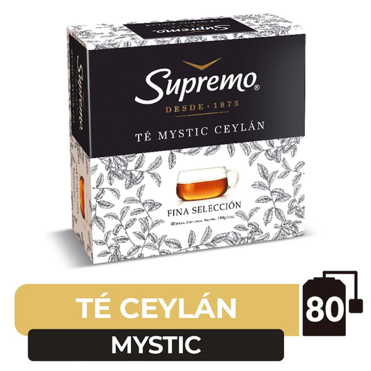 Té Supremo Mystic Ceylan 80 Un