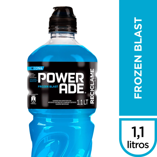 Powerade Bebida Isotónica Frozen Blast 1 Lt