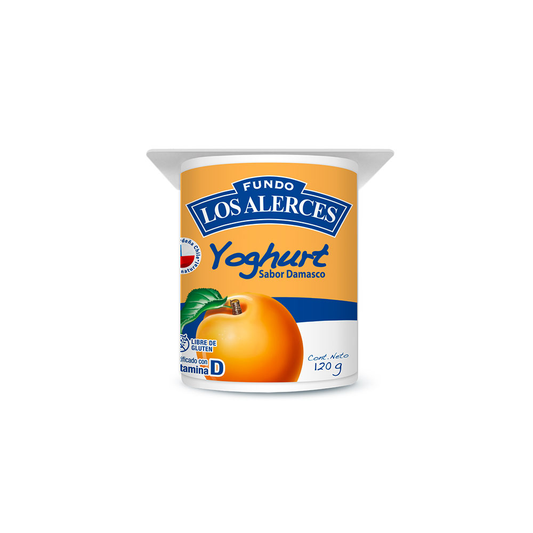Yoghurt Los Alerces Damasco 120 Gr