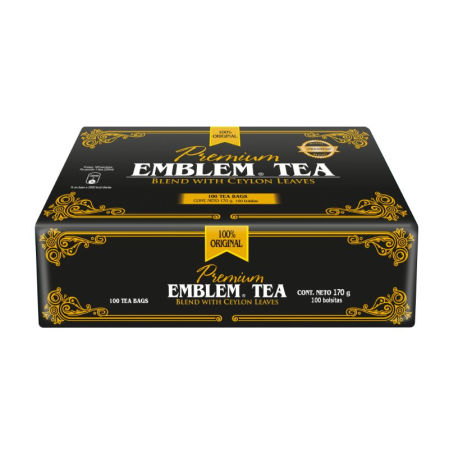 Té Emblem Tea Premium Negro 100 Un