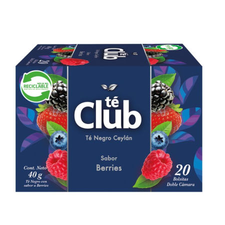 Té Club Frutas Berries 20 Un