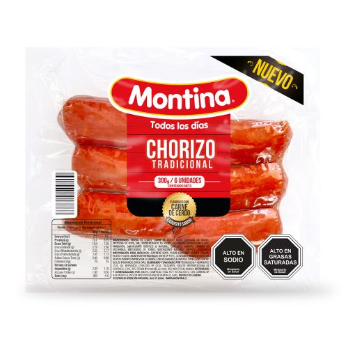 Chorizo Montina Tradición 300 Gr