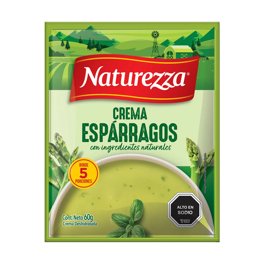 Crema Espárragos Naturezza 60 Gr