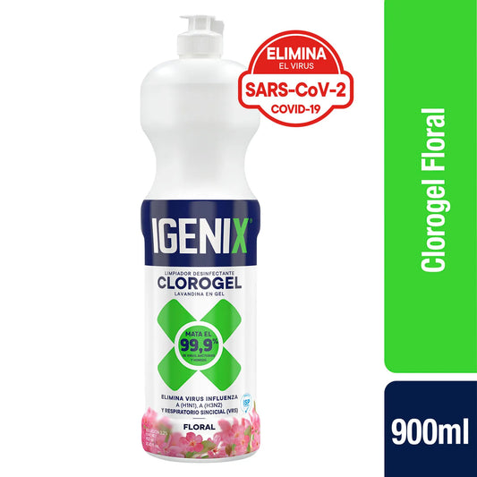 Cloro Gel Floral Igenix 900 Ml
