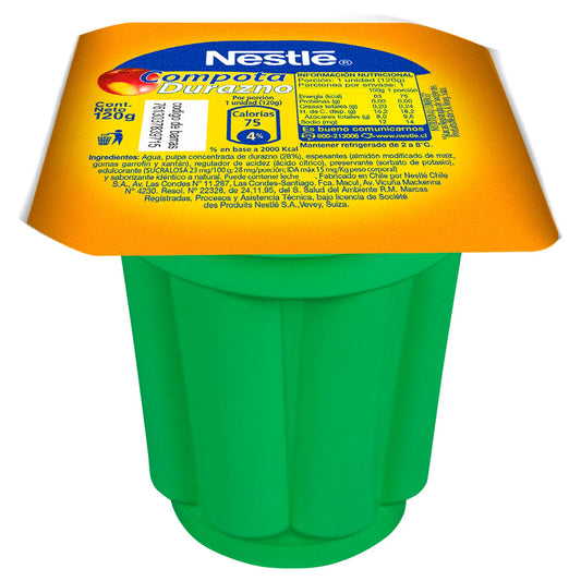 Compota Durazno Nestle 120 Gr