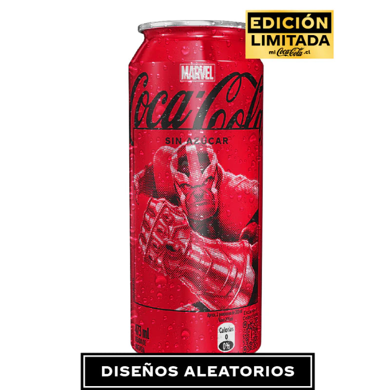 Coca Cola Sin Azúcar 473 Ml