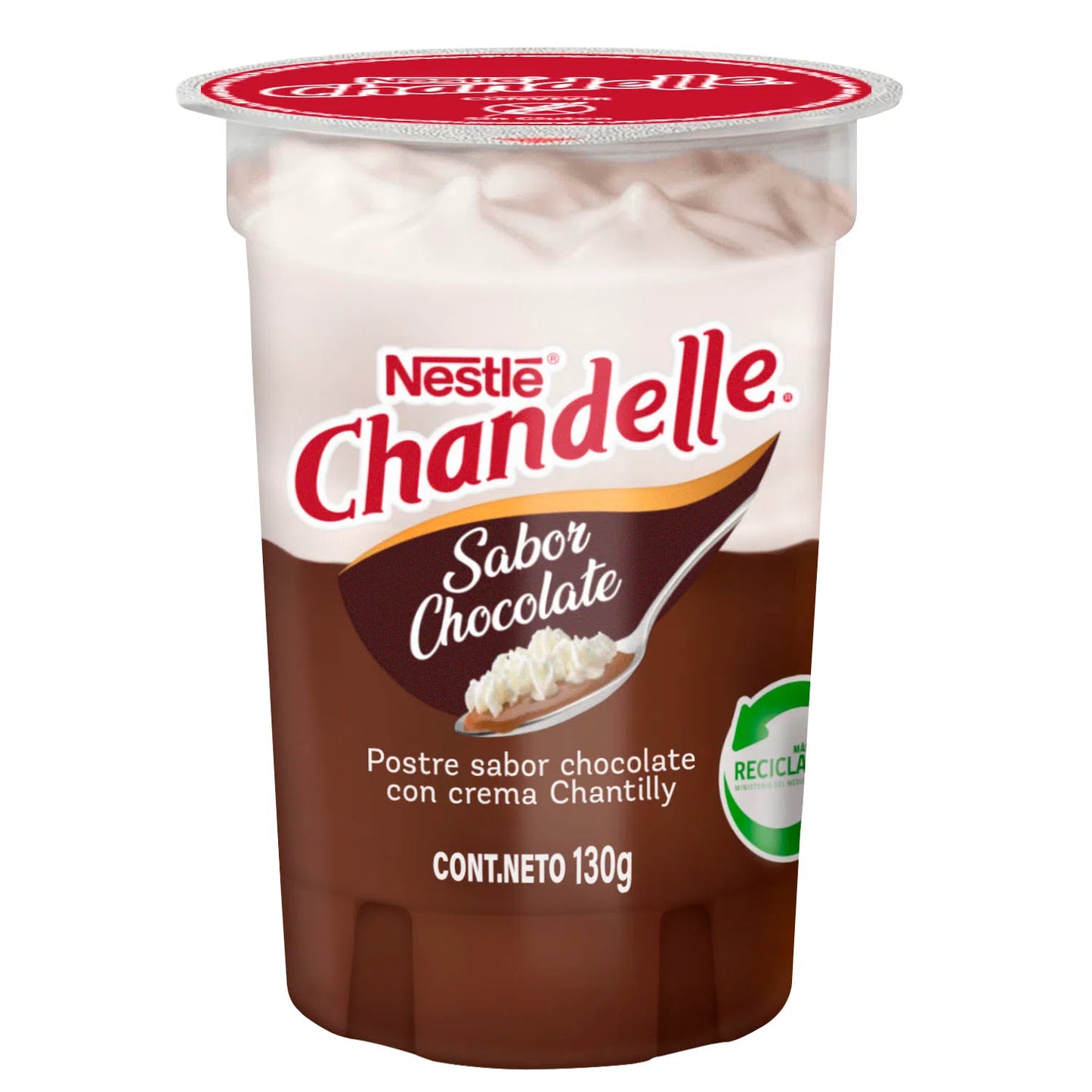 Chandelle Sabor Chocolate con Crema 130 Gr
