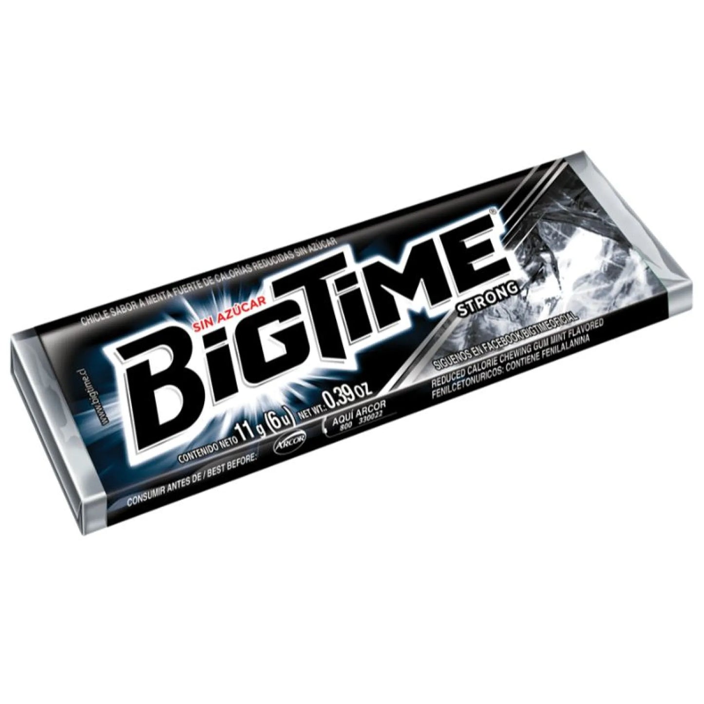 Chicle BigTime Strong 11 Gr