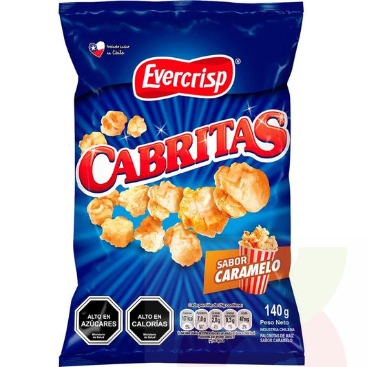 Cabritas Caramelo Evercrisp 140 Gr