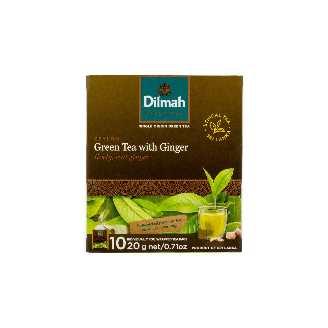 Té Dilmah Ginger 10 Un