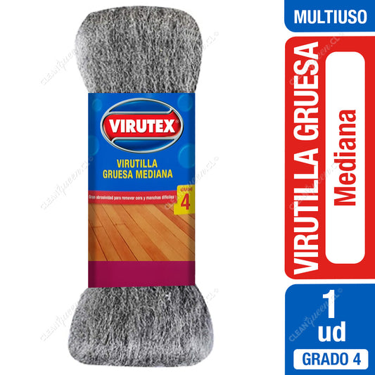 Virutilla Gruesa Mediana G4 Virutex