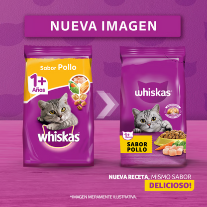 Alimento Seco para Gatos Whiskas Sabor Pollo 10 Kg