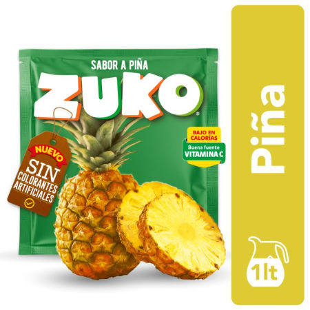 Jugo en Polvo Zuko Piña 20 Gr