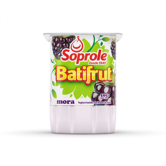Yoghurt Batifrut Mora Soprole 165 Gr