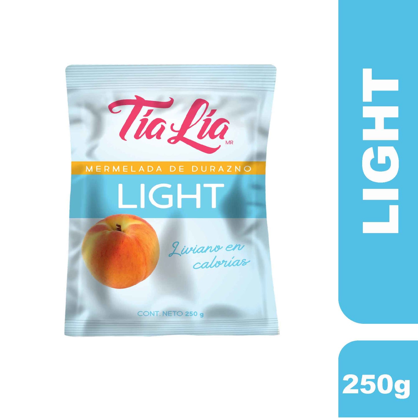Tía Lía Mermelada Durazno Light 250 Gr