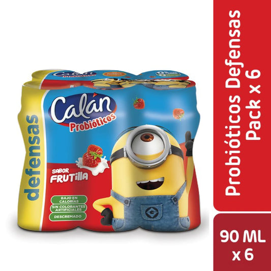 Bebida Láctea Probióticos Frutilla Calán 540 Gr