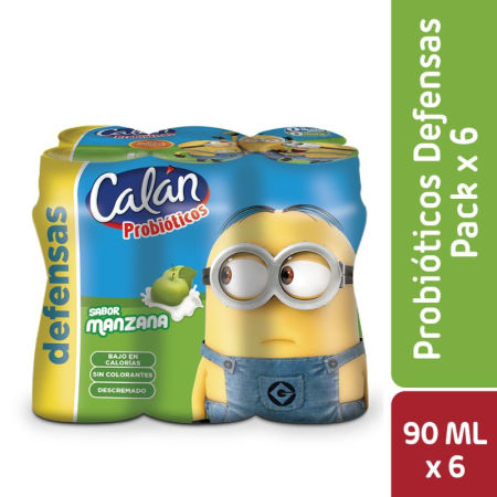 Bebida Láctea Probióticos Manzana Calán 540 Gr